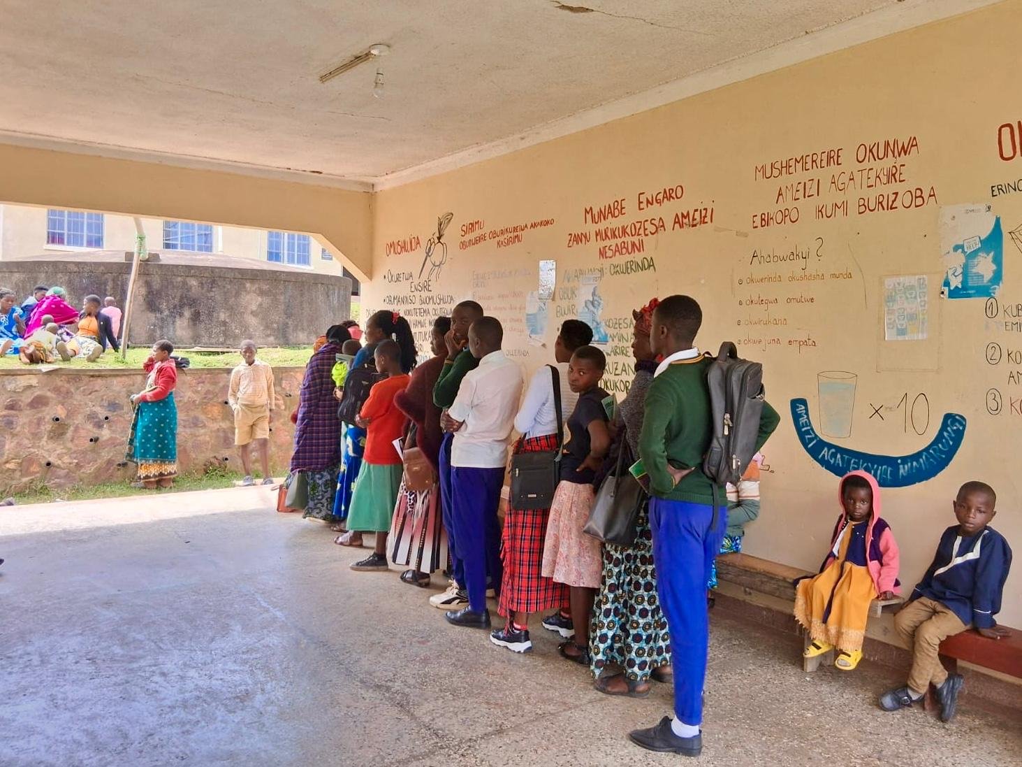 Slika vrste pacientov pred ambulanto